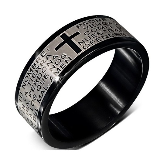 bague homme croix noir bague homme croix noir