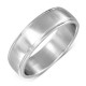 Bague homme acier ZR0104