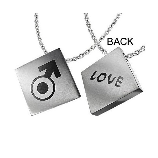 Pendentif homme acier ZP0013