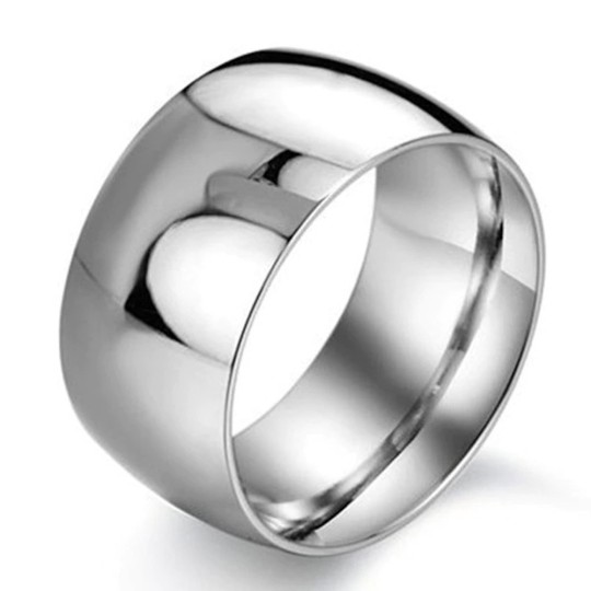 Bague en acier titane ZR0163