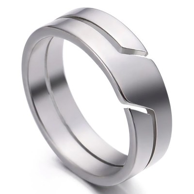 Bague homme en acier ZR0174