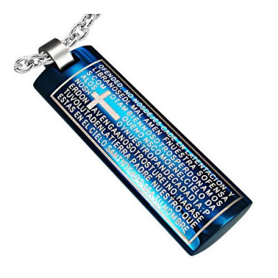 Pendentif homme acier ZP0024