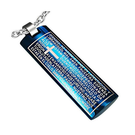 Pendentif homme acier ZP0024