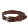 Bracelet marron boucle ceinture ZB0396