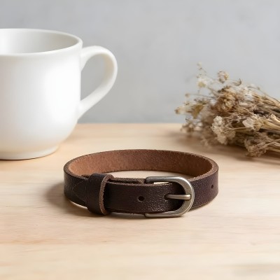 Bracelet ajustable marron ZB0396