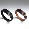 Bracelet homme cuir véritable ZB0396