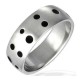 Bague homme acier ZR0037