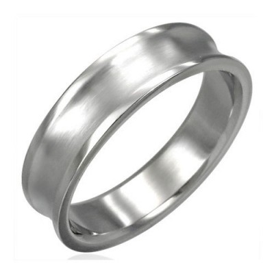 Bague homme acier ZR0007