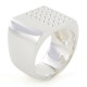 Bague homme argent Smarty