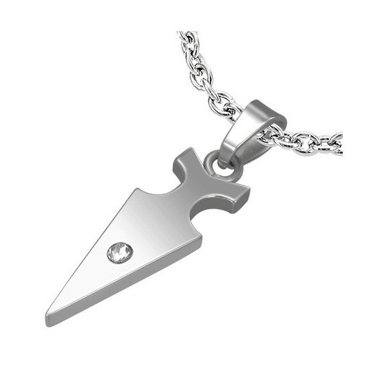 collier homme acier et argent collier homme acier et argent