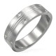 Bague homme acier ZR0044