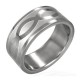 Bague homme acier ZR0004