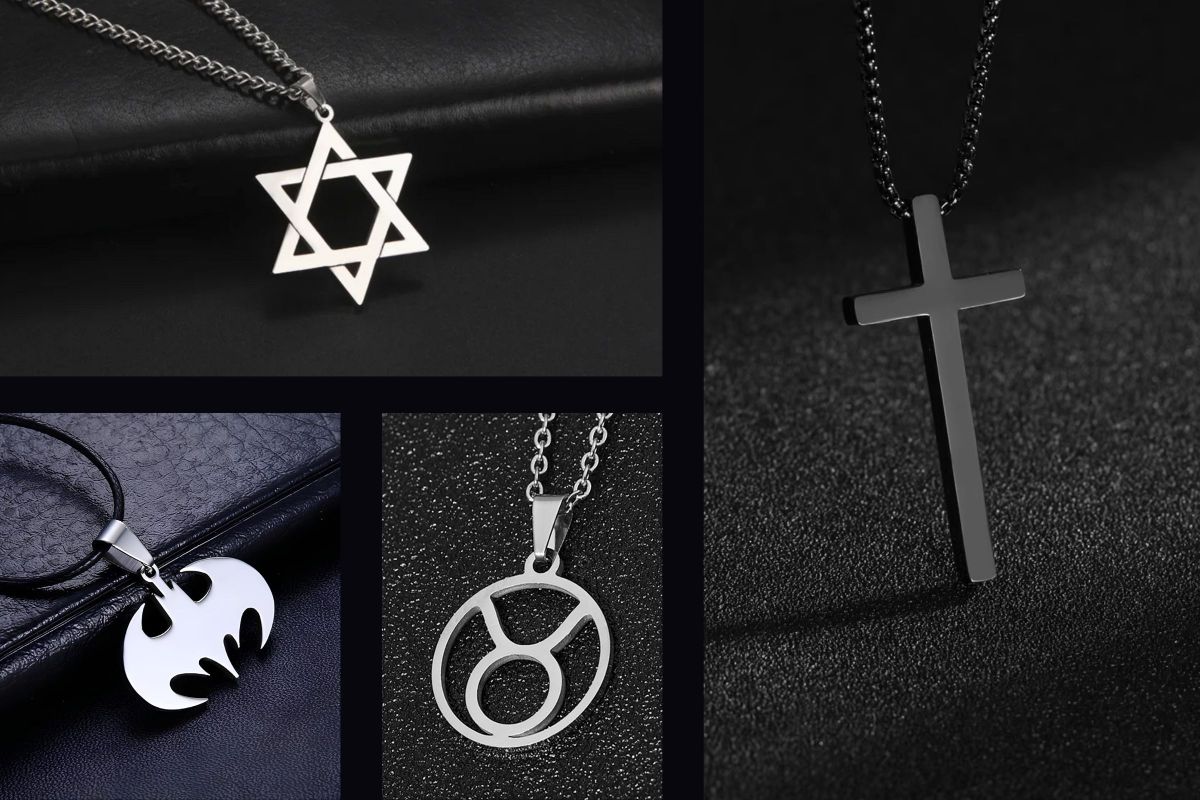 pendentifs symbole homme zense
