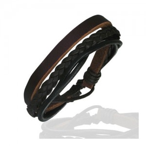 Bracelet Zense en cuir ZB0107 pour homme