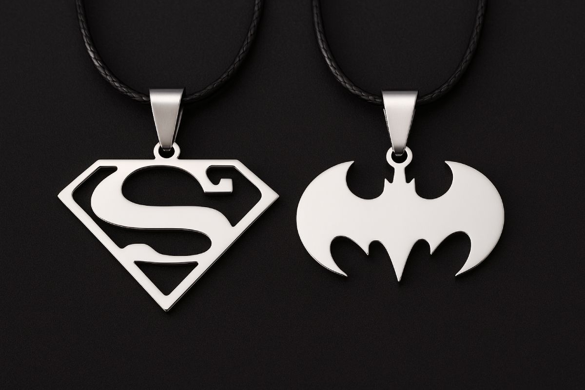 bijoux super-héros superman batman zense
