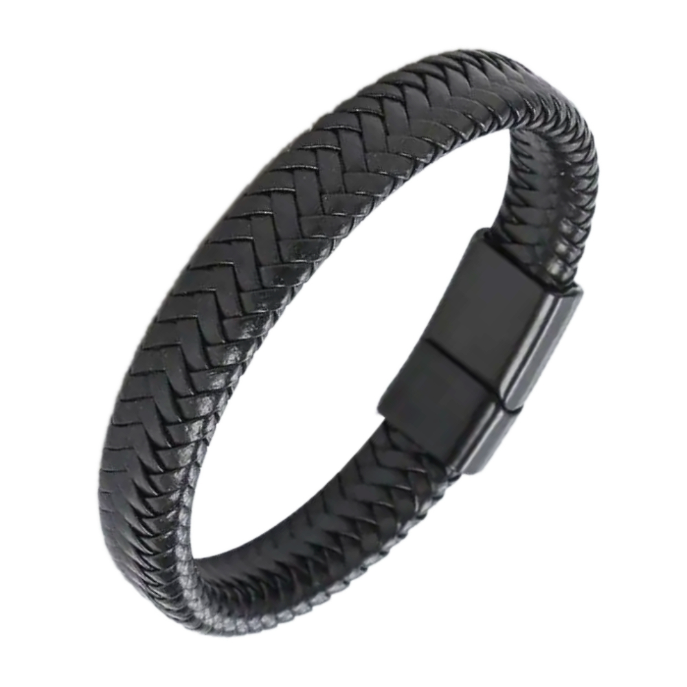 Bracelet Homme Zense Bleu – Corde Tressée Ajustable – Modèle ZB0369
